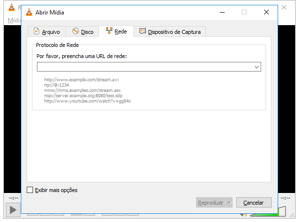 gravar vídeo streaming do youtube com vlc