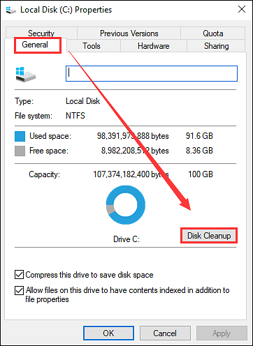 Festplatte freigeben