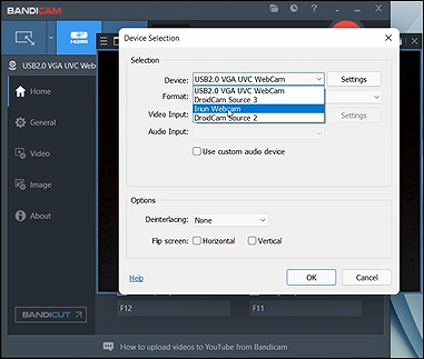 Externes Hardware-Gerät als Webcam einrichten