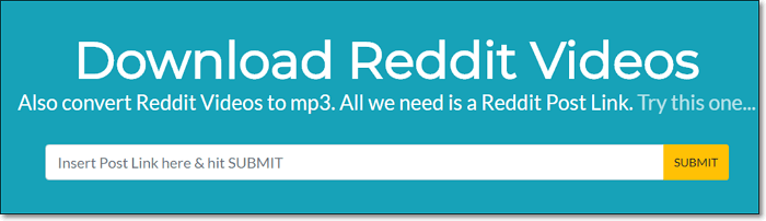 Reddit Videos mit Online-Downloader herunterladen - Viddit