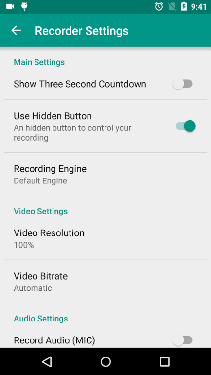 WhatsApp Videoanrufe auf Android Handy aufnehmen - Schritt 2.