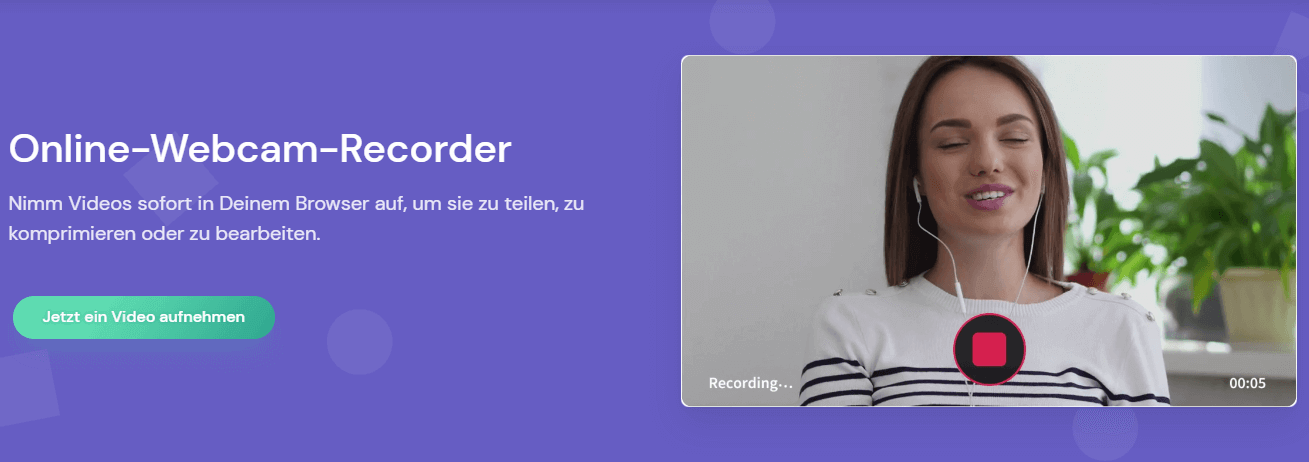 clipchamp webbasierter Bildschirmrekorder