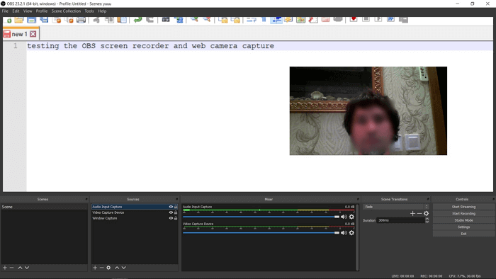 Webcam mit VLC aufnehmen - Die Webcam aufzeichnen