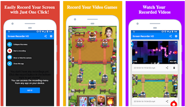 Facecam auf dem Handy aufnehmen