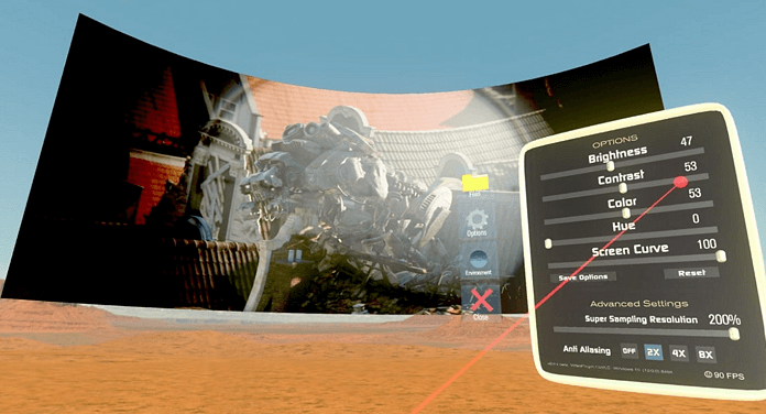 Einfacher VR Video Player Windows