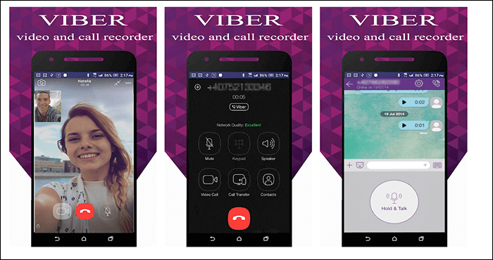 Viber Anrufe aufnehmen - Video Calling & Messages Recorder