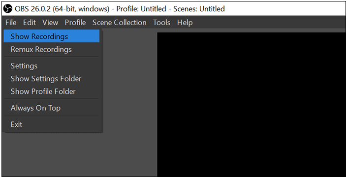 VR Gameplay aufnehmen mit OBS Studio - Schritt 4