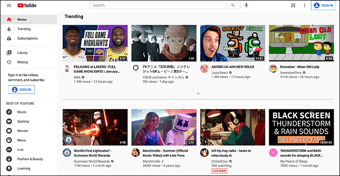 Die 10 besten Live-Streaming-Seiten zum Anschauen von Live-Sendungen - YouTube