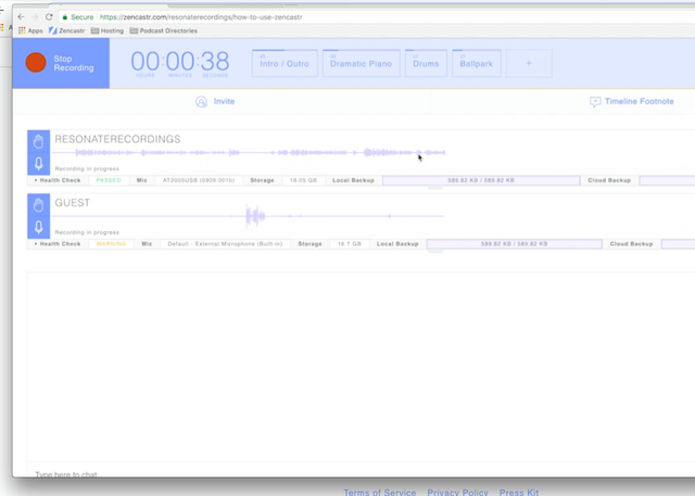Poacast Aufnahme-Software online