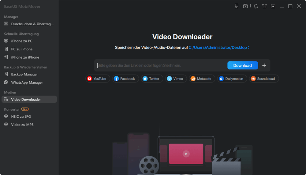 Das Herunterladen eines Vimeo-Videos