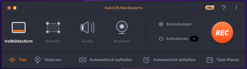 Audio-Aufnahme auswählen