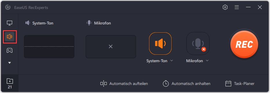 EaseUS Media Player öffnen