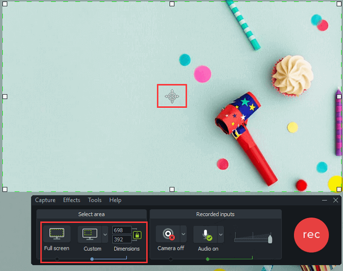 Bildschirm-Recorder ohne Zeitlimit - CamStudio