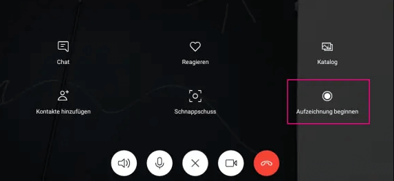 Skype Anruf auf dem Handy aufzeichnen 