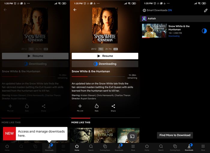 grabar Netflix en iPhone o Android