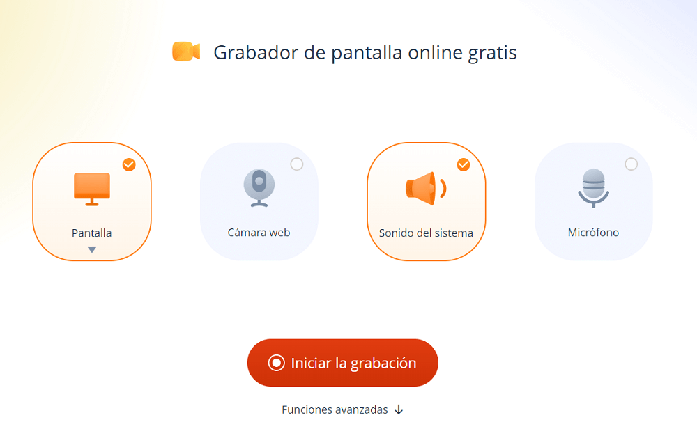 Grabadora de voz en línea gratis, grabación de voz de estudio para