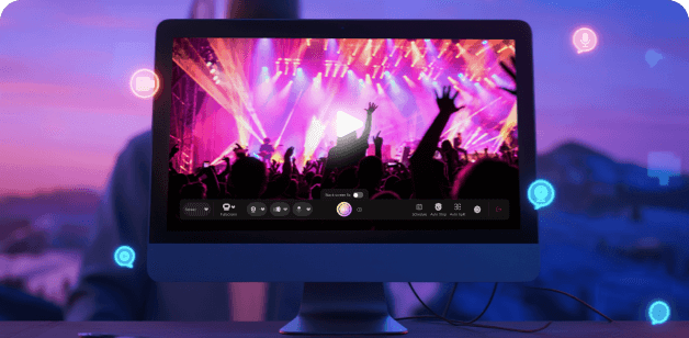 audio webcam options