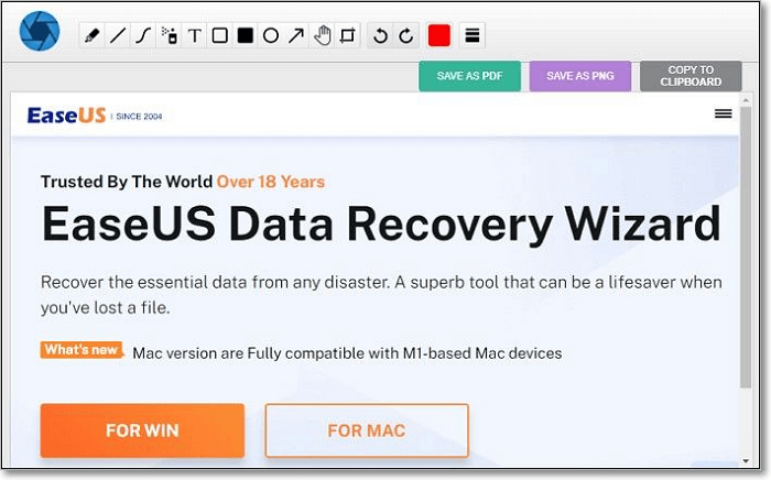 save or edit chrome screenshot