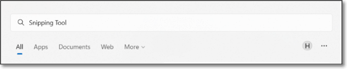 rechercher un outil de capture