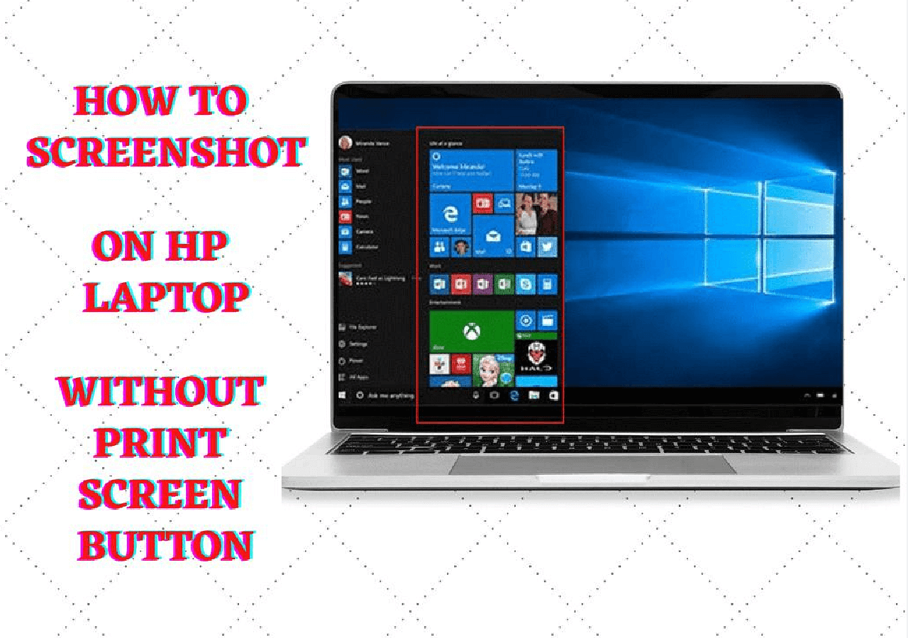 2023] How Screenshot on HP Laptop without Print Screen Button -