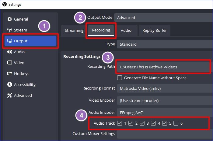 dividir faixas de áudio