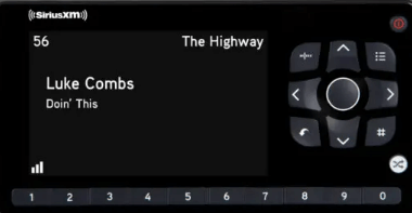 Freistehendes SiriusXM Car Kit