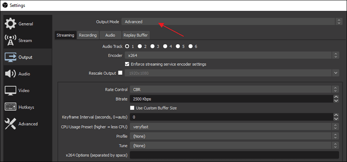 OBS Settings Streaming on [2023 Updated] - EaseUS