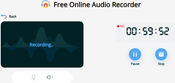 apowersoft pause or stop recording
