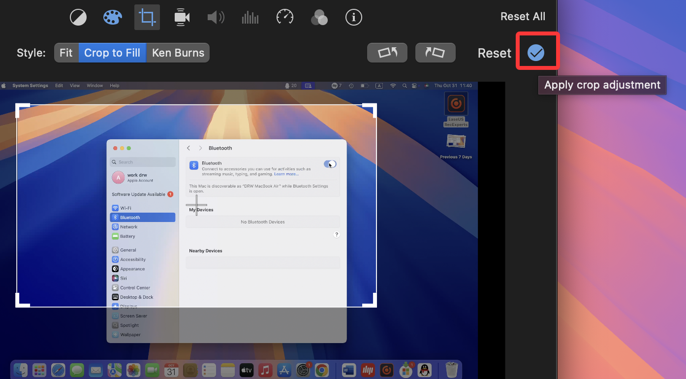aplicar corte no imovie