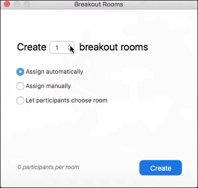 how to assign random breakout rooms in zoom