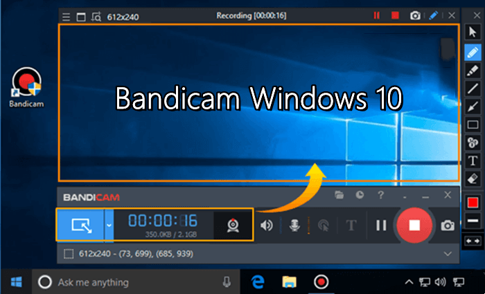 Free Screen Recorder for Windows 11 - Bandicam