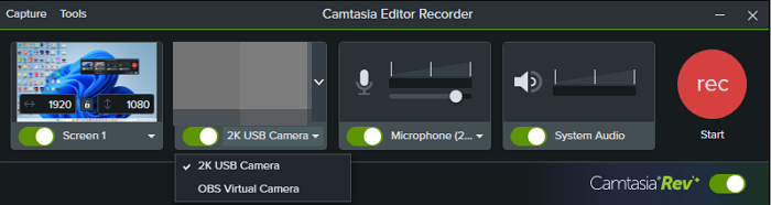 camtasia screen recording