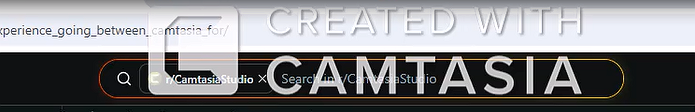 camtasia watermark