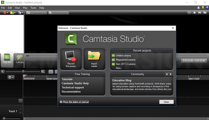 camtasia 錄影工具