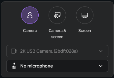 canva recording modes