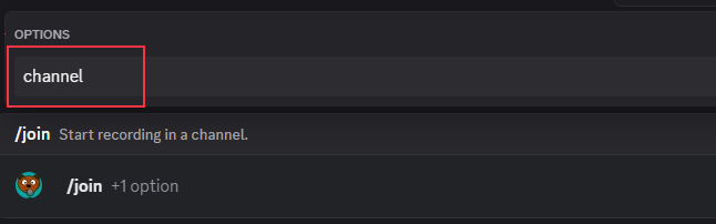 choose voice channel