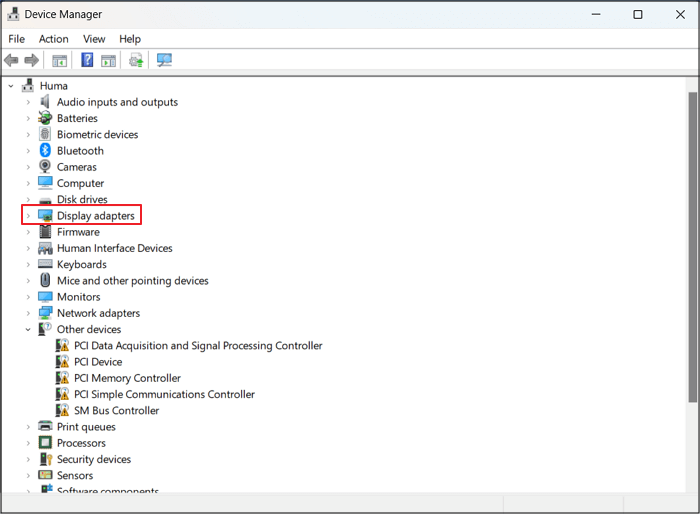 回滾 Nvidia 驅動程式更新