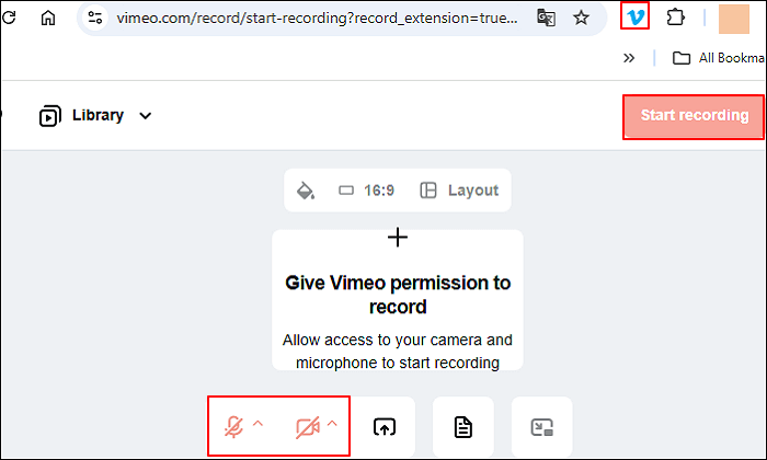 click-vime-extension-start-recording-enable-camera-micro.png
