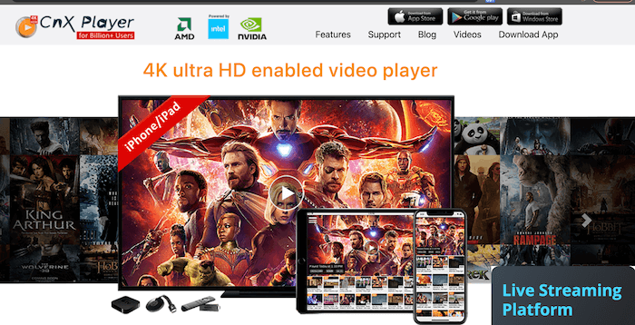 4K Video Player Elenco de víde – Apps no Google Play