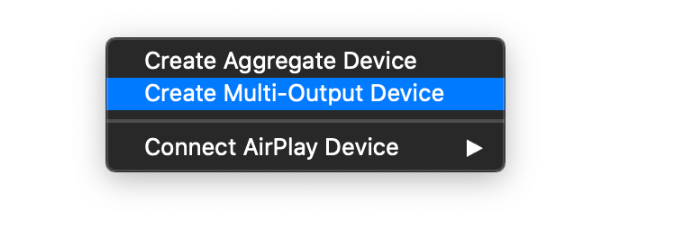 create multi output device
