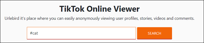 deleted tiktok videos urlebird search