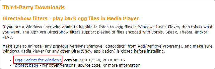 filtros directshow descargar