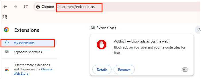 desactivar bloqueador de anuncios