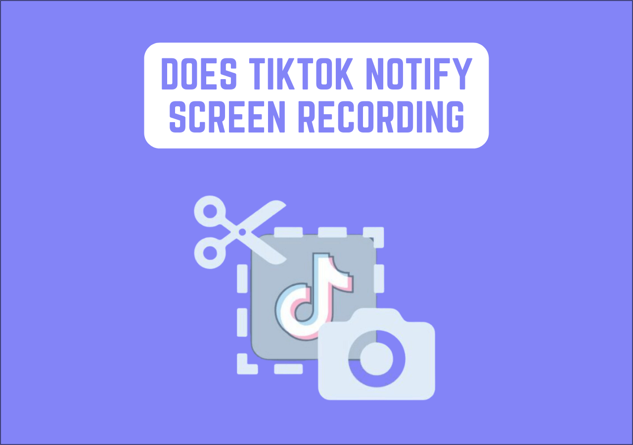 ¿Notifica TikTok la grabación de pantalla
