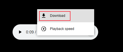 Scarica la clip audio