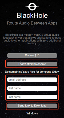 download blackhole on mac