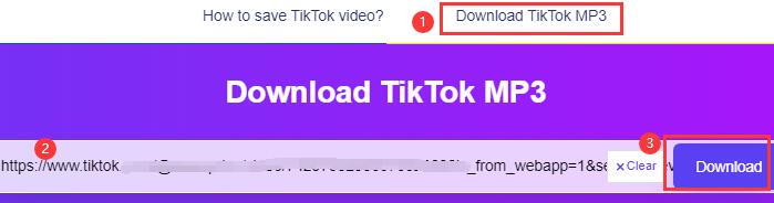 baixar som do tiktok com mp3 downloader