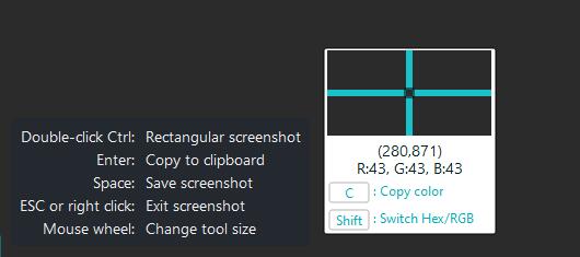 easeus screenshot hotkeys
