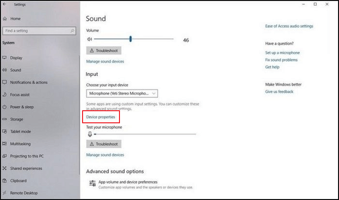 Abilitazione di un microfono o di un dispositivo di registrazione