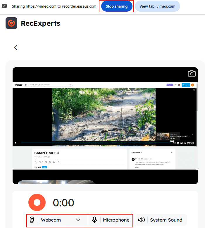 enable-webcam-microphone-click-stop-sharing-to-end-vimeo-recording.png